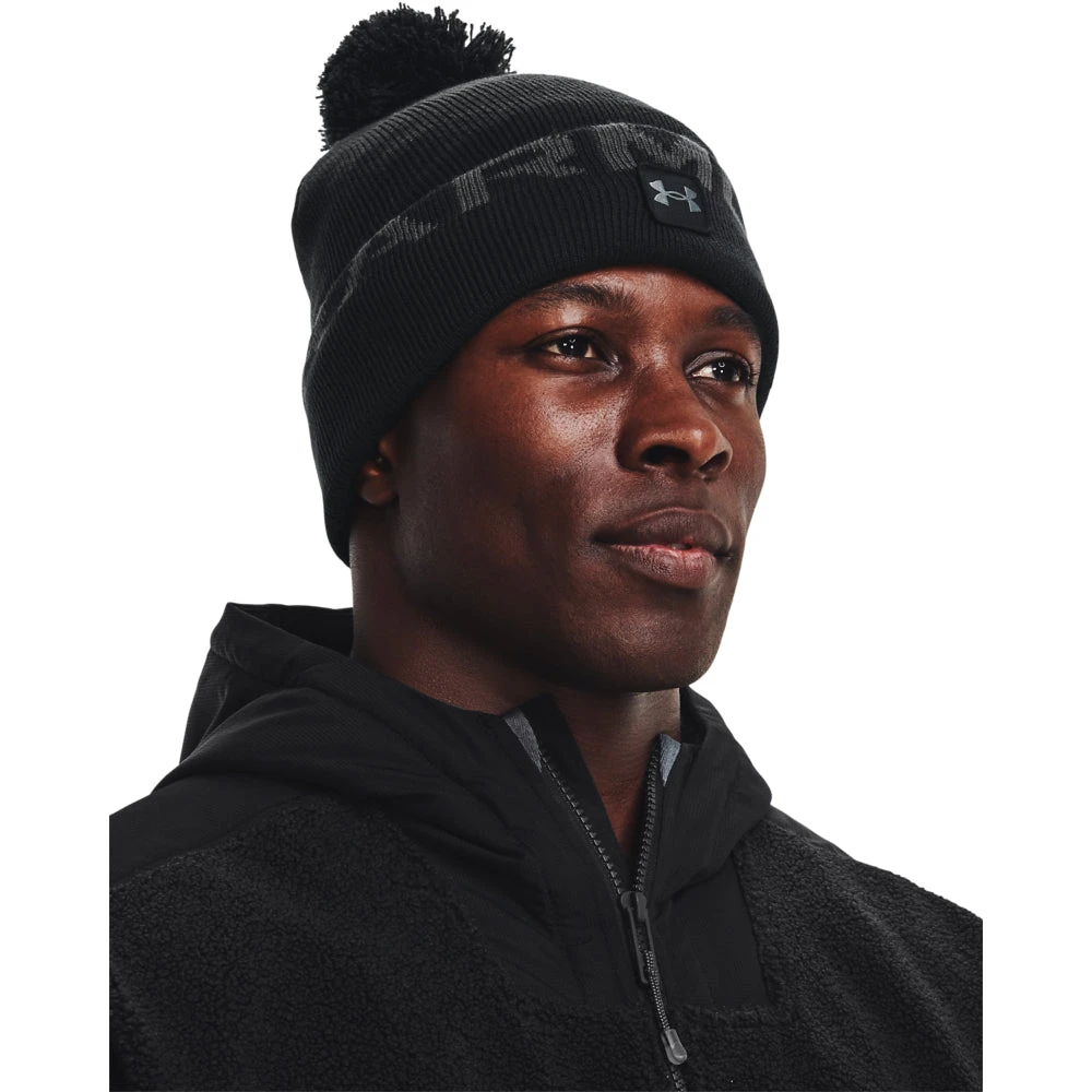 Under Armour Halftime Pom Golf Beanie 1373093 2 Under Armour Halftime Pom Golf Beanie 1373093 - Image 2