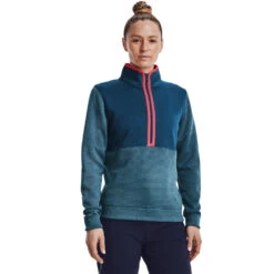 Under Armour Ladies Storm Sweater Golf Fleece 1373636 7 Under Armour Ladies Storm Sweater Golf Fleece 1373636 -FootJ Golf Shop 1373636 437 FC