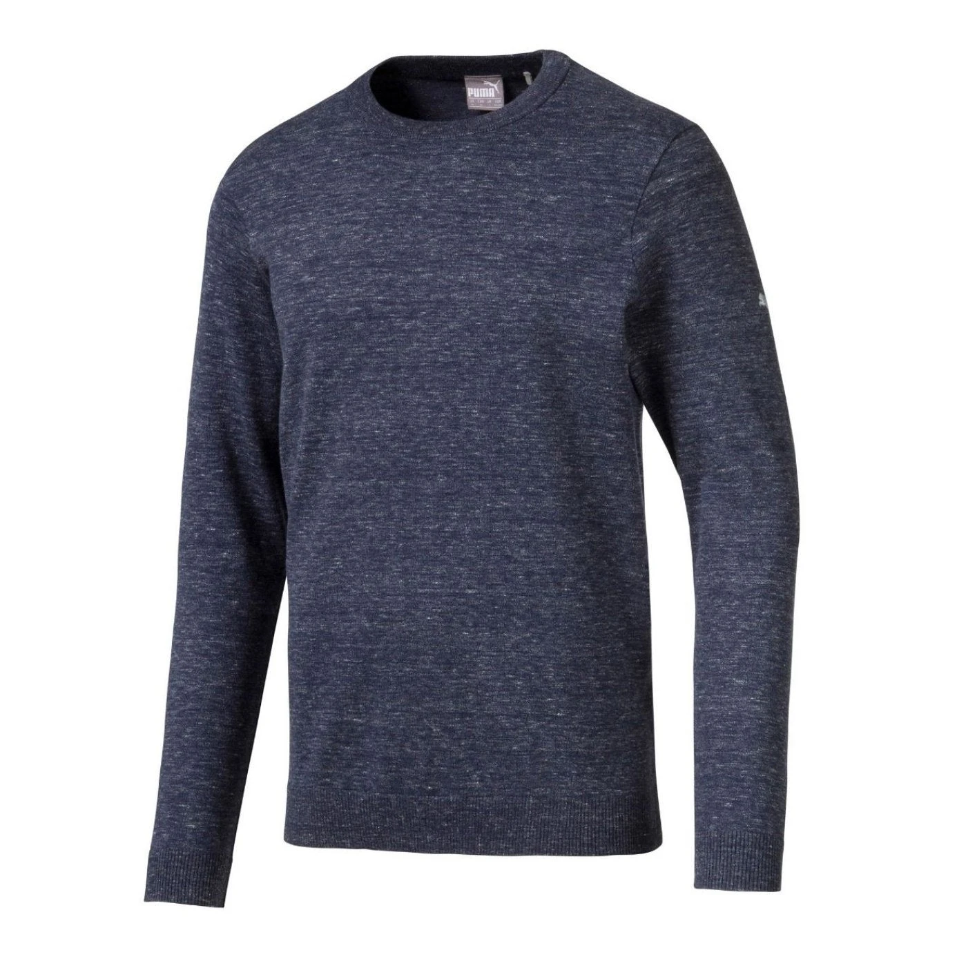 Puma Cotton Crew Neck Golf Sweater 595445 1 Puma Cotton Crew Neck Golf Sweater 595445