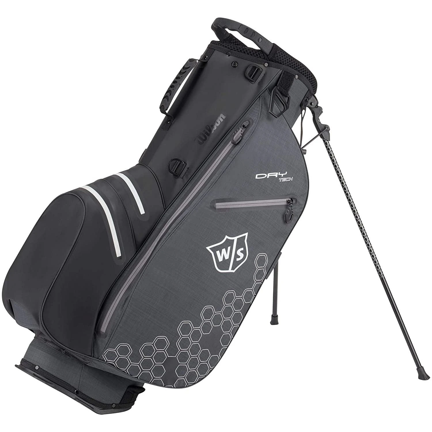 Wilson Staff Dry Tech II Waterproof Golf Stand Bag WGB4909 1 Wilson Staff Dry Tech II Waterproof Golf Stand Bag WGB4909