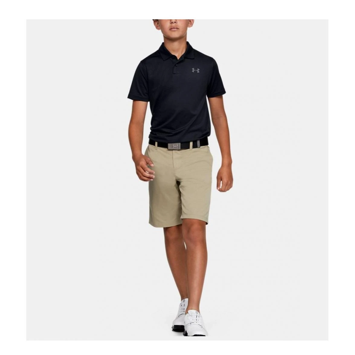 Under Armour Junior Performance Textured Golf Polo 2.0 1342083 3 Under Armour Junior Performance Textured Golf Polo 2.0 1342083 - Image 3