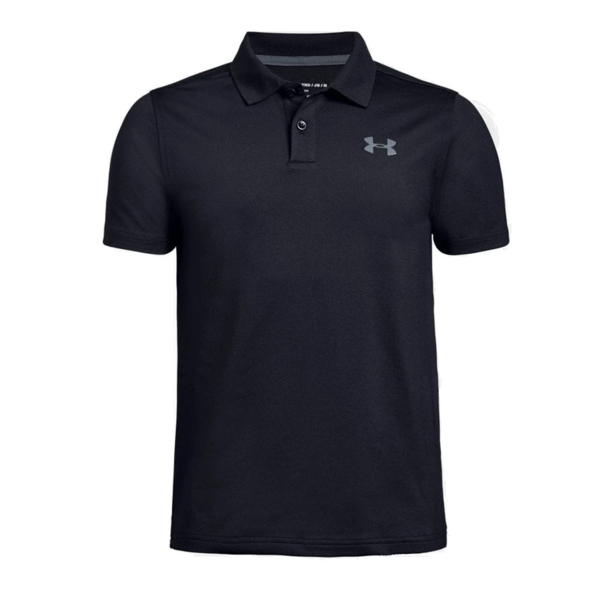 Under Armour Junior Performance Textured Golf Polo 2.0 1342083 1 Under Armour Junior Performance Textured Golf Polo 2.0 1342083