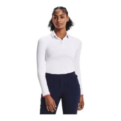 Under Armour Ladies Zinger LS Golf Shirt 1366351 10 Under Armour Ladies Zinger LS Golf Shirt 1366351 -FootJ Golf Shop Armour Ladies Zinger Golf Shirt 1366351 109