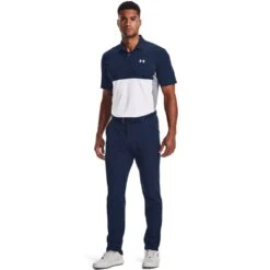 Under Armour Performance Blocked Golf Polo Shirt 1370109 -FootJ Golf Shop Armour Performance Blocked Golf Polo Shirt 4