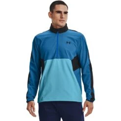 Under Armour Storm Windstrike 1/2-Zip Golf Pullover 1370156 -FootJ Golf Shop Armour Storm Windstrike Zip Golf Pullover 4