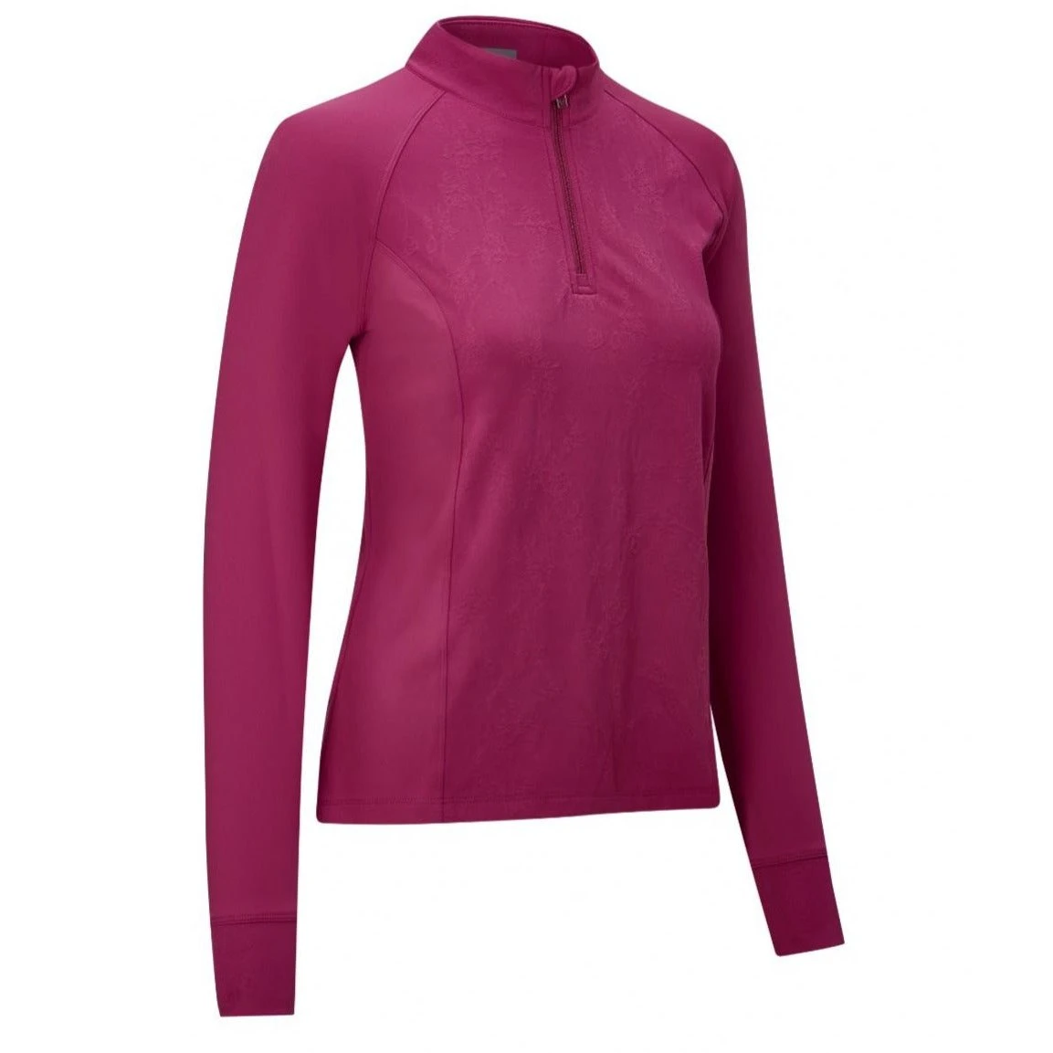 Callaway Ladies Jacquard Floral 1 Golf Top CGKFB055 1 Callaway Ladies Jacquard Floral 1 Golf Top CGKFB055