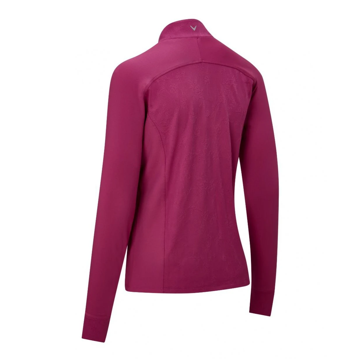 Callaway Ladies Jacquard Floral 1 Golf Top CGKFB055 2 Callaway Ladies Jacquard Floral 1 Golf Top CGKFB055 - Image 2