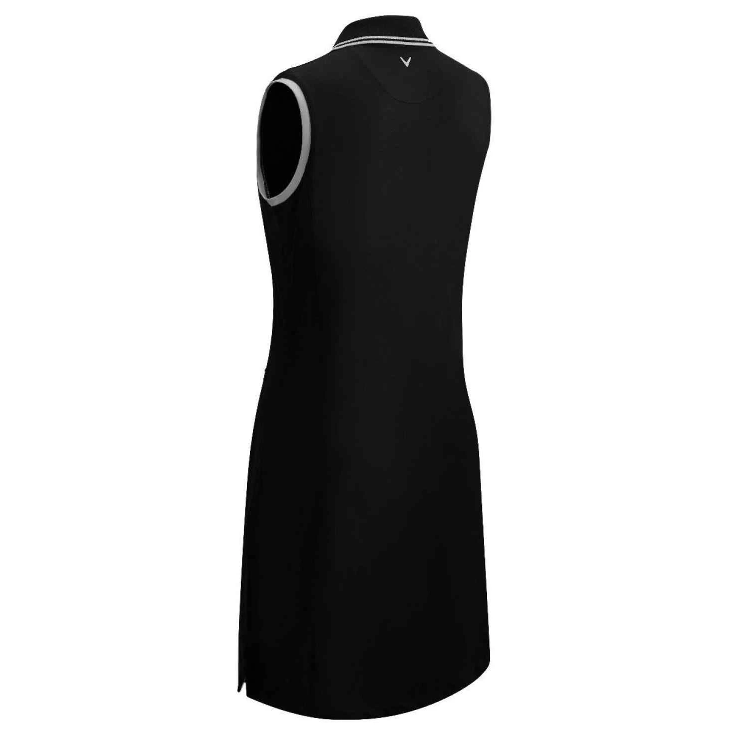 Callaway Ladies Sleeveless Jersey Stretch Polo Dress CGQS9000 2 Callaway Ladies Sleeveless Jersey Stretch Polo Dress CGQS9000 - Image 2