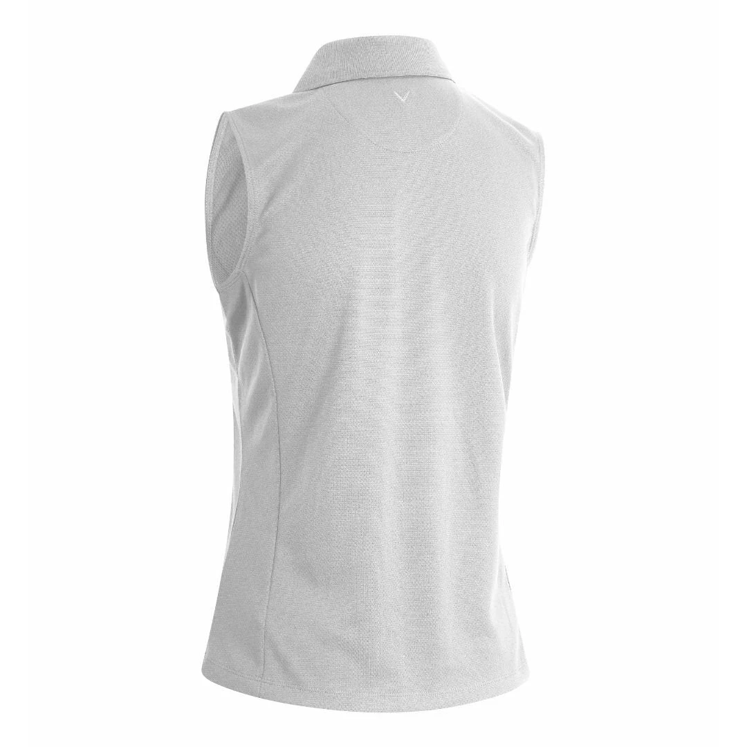Callaway Ladies Sleeveless Swing Tech Golf Polo CGKSA0A4 2 Callaway Ladies Sleeveless Swing Tech Golf Polo CGKSA0A4 - Image 2