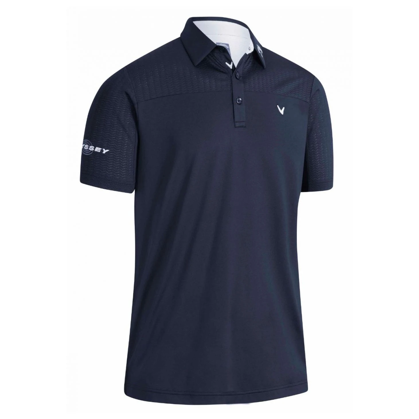 Callaway Odyssey Ventillated Block Golf Polo CGKSB074 1 Callaway Odyssey Ventillated Block Golf Polo CGKSB074