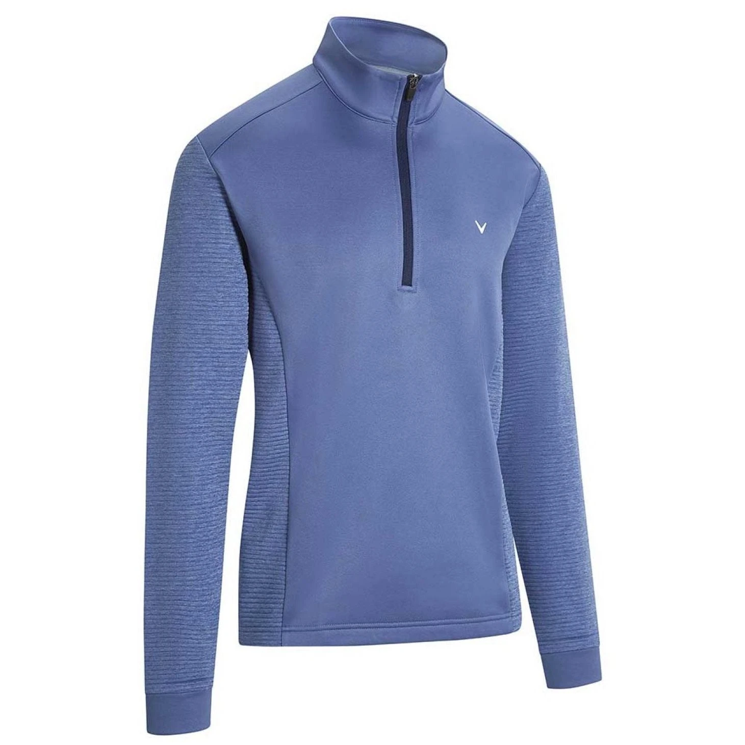 Callaway Ribbed Ottoman 1/4-Zip Golf Fleece CGKFA0C0 1 Callaway Ribbed Ottoman 1/4-Zip Golf Fleece CGKFA0C0