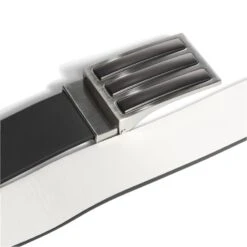 Adidas Reversible 3 Stripe Tour Golf Belt FI3129 -FootJ Golf Shop FI3129 3 HARDWARE Photography DetailView2 white