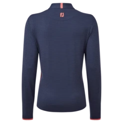 FootJoy Ladies Tonal Stripe Golf Mid Layer 88472 7 FootJoy Ladies Tonal Stripe Golf Mid Layer 88472 -FootJ Golf Shop FJ 88472 04