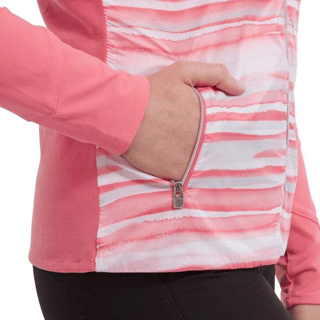 FootJoy Ladies Hybrid Statement Golf Jacket 88481 4 FootJoy Ladies Hybrid Statement Golf Jacket 88481 - Image 4