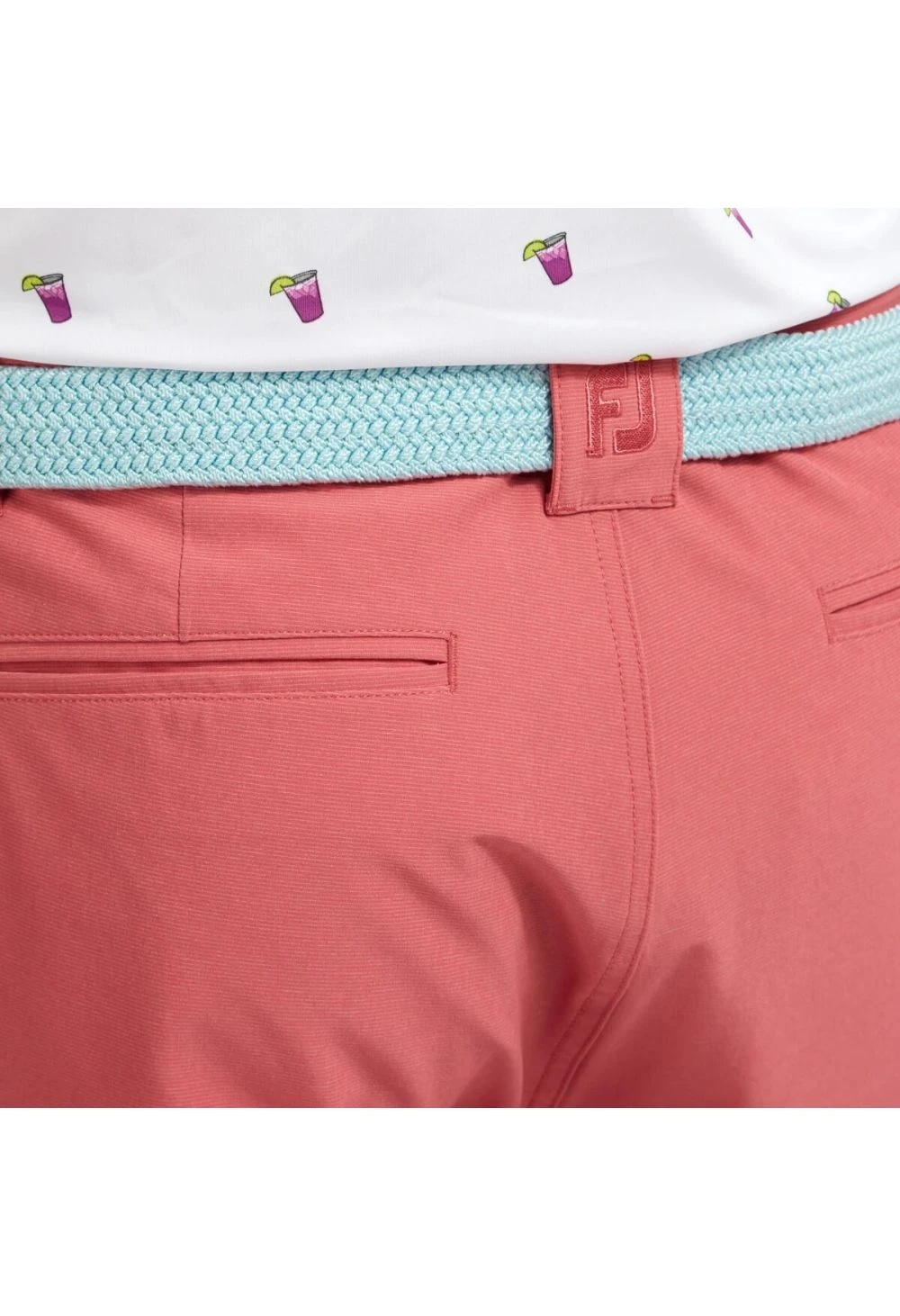 FootJoy Broken Stripe Woven Golf Shorts 84451 3 FootJoy Broken Stripe Woven Golf Shorts 84451 - Image 3