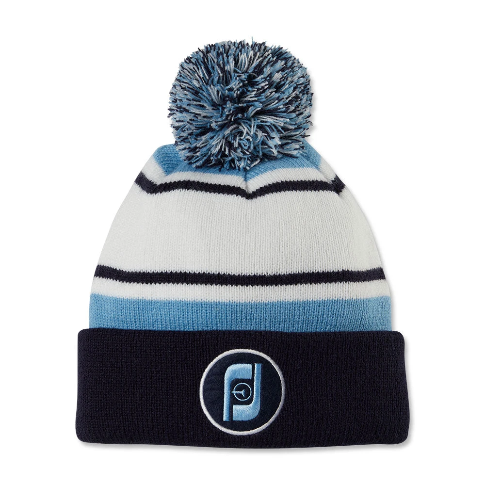 FootJoy Heritage LE Pom Pom Golf Beanie 35854 1 FootJoy Heritage LE Pom Pom Golf Beanie 35854