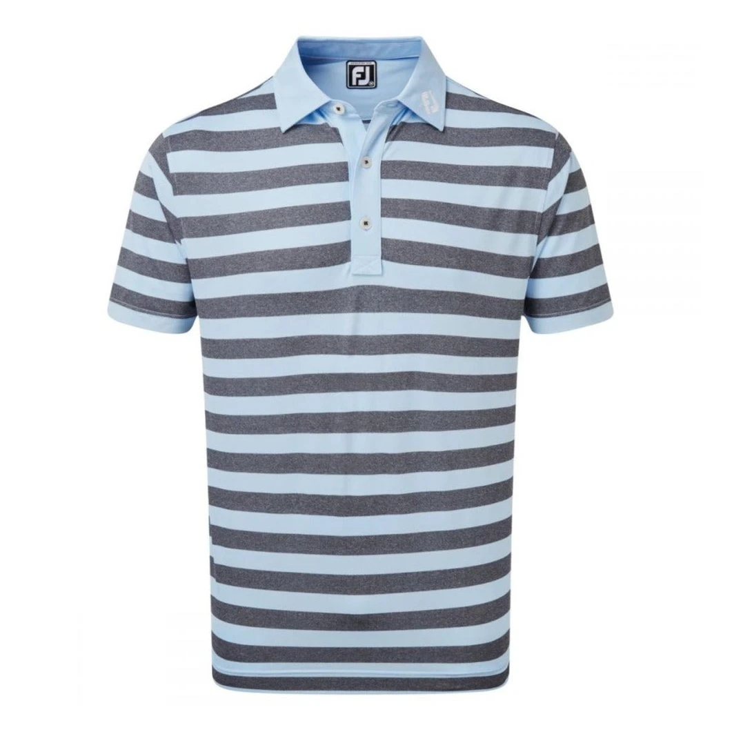 FootJoy Rugby Stripe Golf Polo Shirt 87959 1 FootJoy Rugby Stripe Golf Polo Shirt 87959