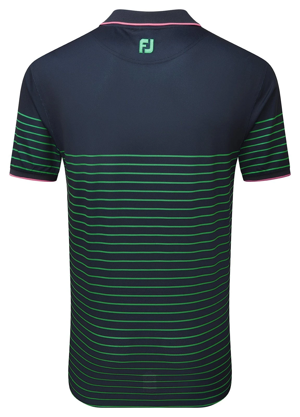 Footjoy Breton Stripe Pique Golf Polo Shirt 88792 2 Footjoy Breton Stripe Pique Golf Polo Shirt 88792 - Image 2