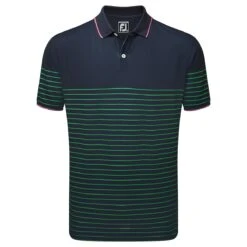 Footjoy Breton Stripe Pique Golf Polo Shirt 88792