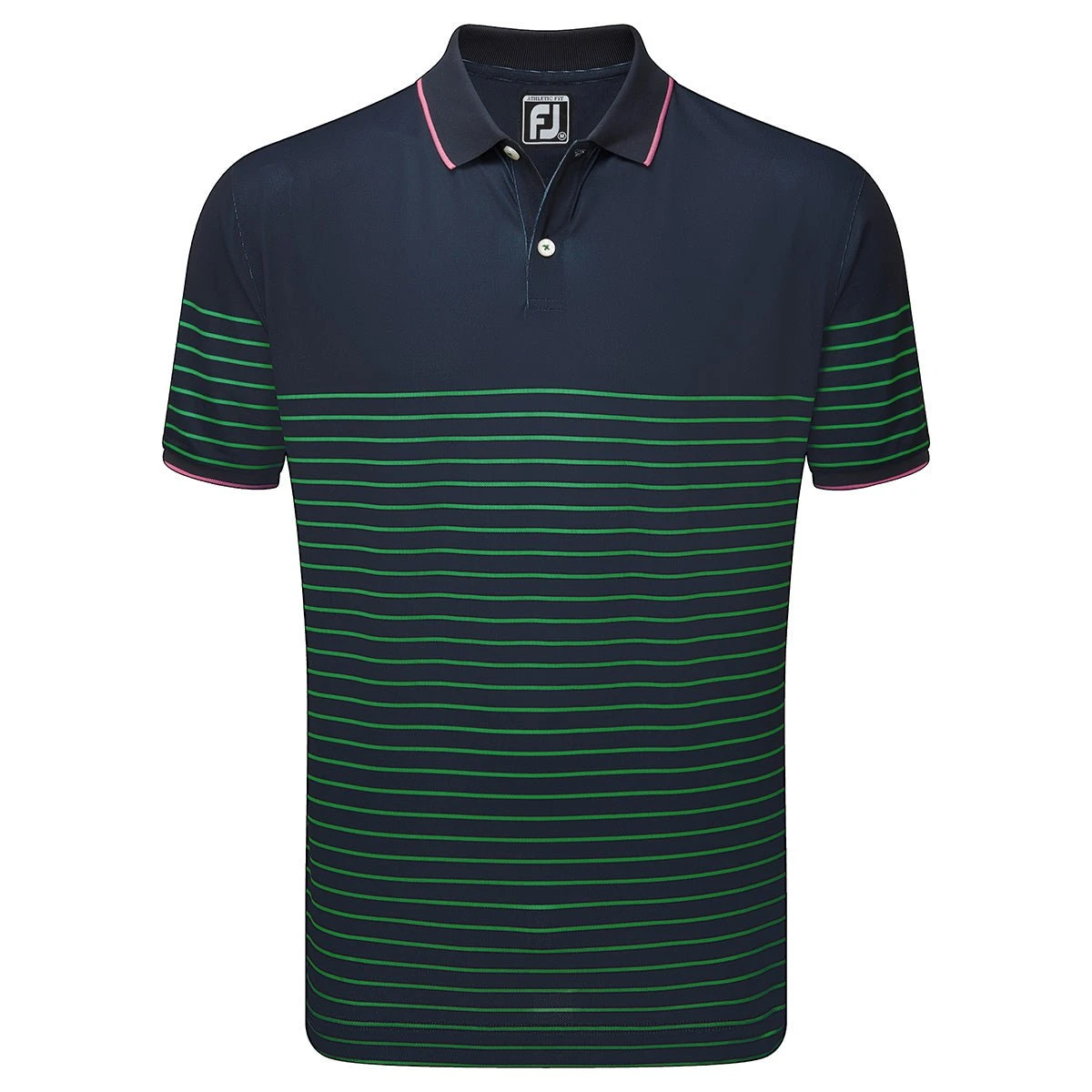 Footjoy Breton Stripe Pique Golf Polo Shirt 88792 1 Footjoy Breton Stripe Pique Golf Polo Shirt 88792
