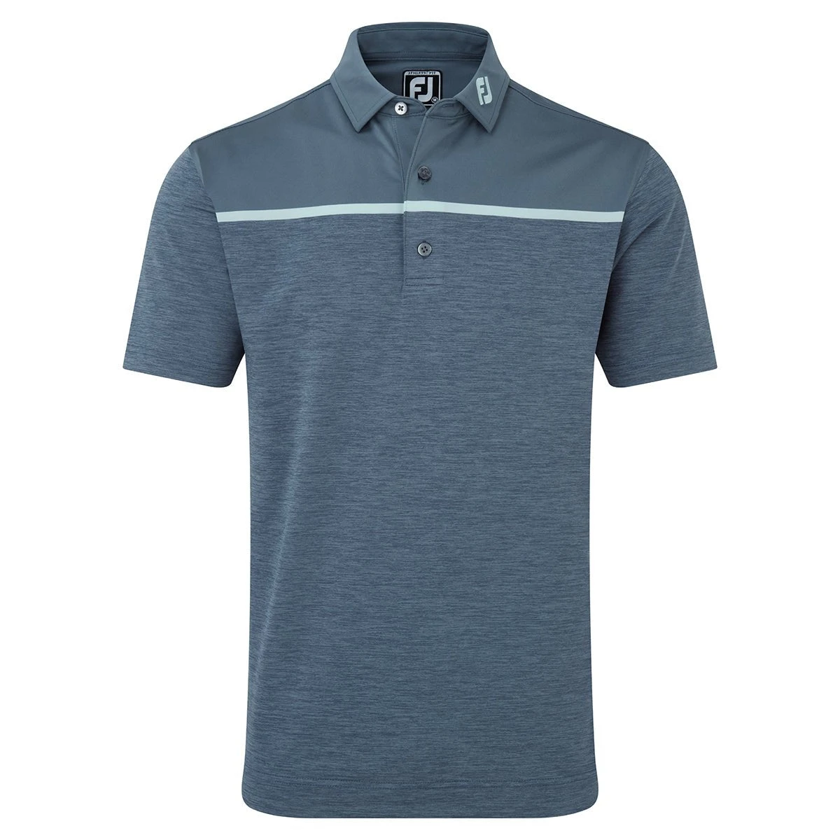 Footjoy Space Dye Lisle Golf Polo Shirt 88793 1 Footjoy Space Dye Lisle Golf Polo Shirt 88793