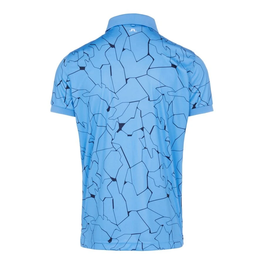 J.Lindeberg J. Lindeberg Tour Tech Print Golf Polo Shirt GMJT03921 2 J.Lindeberg J. Lindeberg Tour Tech Print Golf Polo Shirt GMJT03921 - Image 2