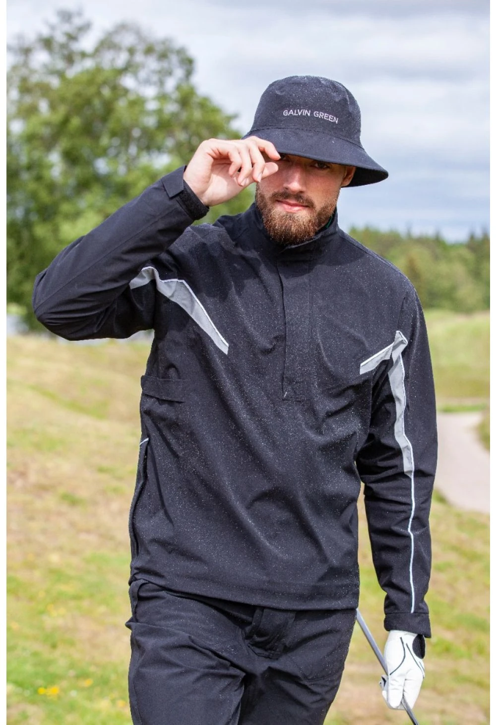 Galvin Green Abe 1/2-Zip Paclite Waterproof Golf Jacket G1200 6 Galvin Green Abe 1/2-Zip Paclite Waterproof Golf Jacket G1200 - Image 6