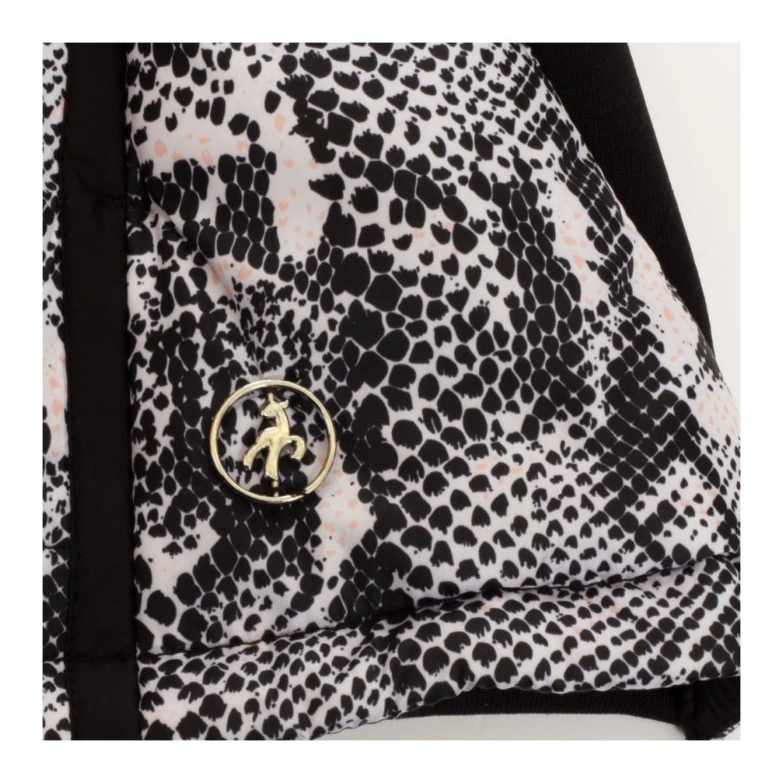 Green Lamb Ladies Giselle Printed Quilted Golf Gilet AG21899 4 Green Lamb Ladies Giselle Printed Quilted Golf Gilet AG21899 - Image 4