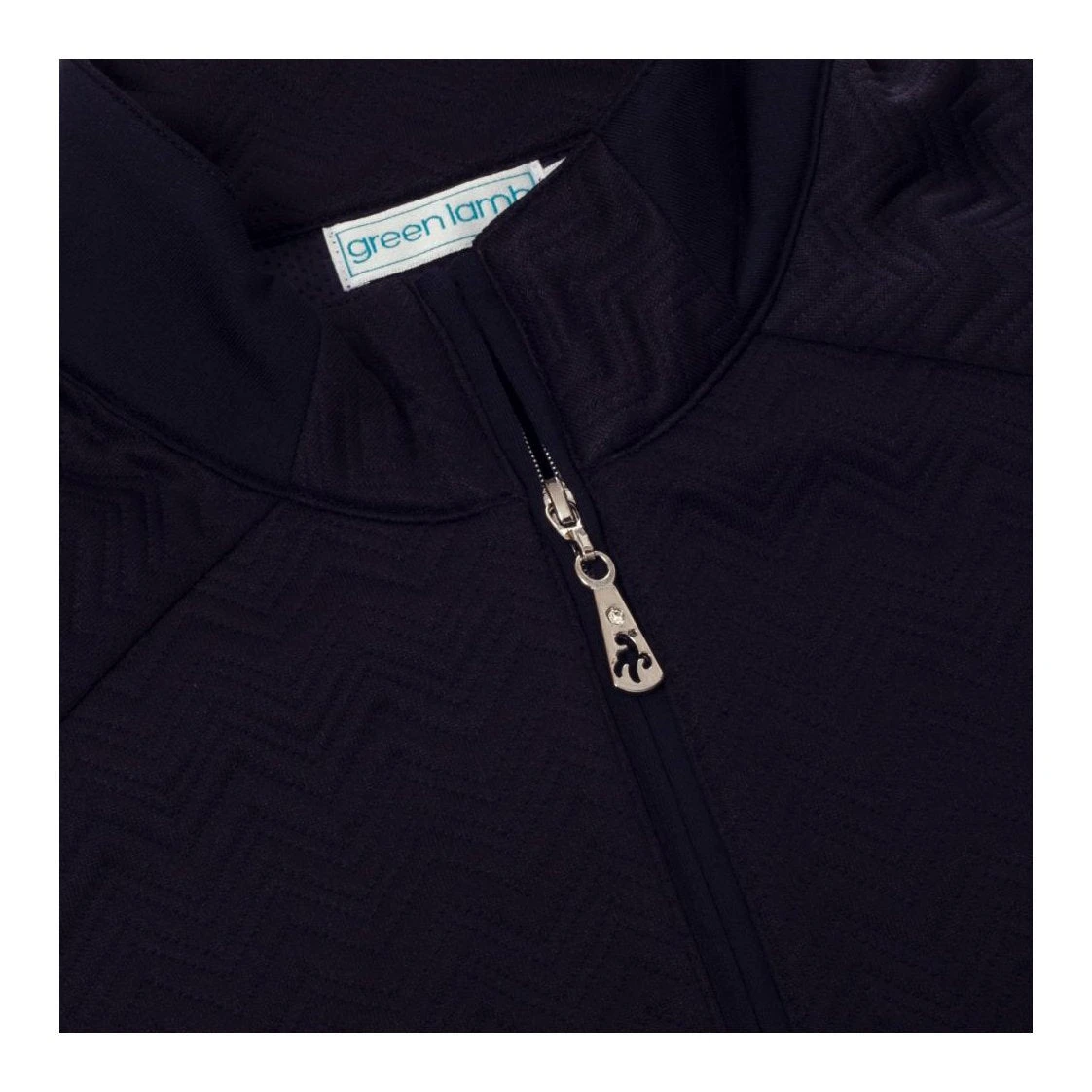 Green Lamb Ladies Glena Zigzag Golf Jacket AG21895 3 Green Lamb Ladies Glena Zigzag Golf Jacket AG21895 - Image 3