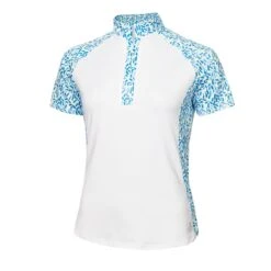 Green Lamb Ladies Katie Printed Golf Polo Shirt SG22919