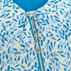 Green Lamb Ladies Keela Printed Golf Windbreaker SG22931 7 Green Lamb Ladies Keela Printed Golf Windbreaker SG22931 -FootJ Golf Shop Green Lamb Ladies Keela Printed Golf Windbreaker SG 0