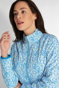 Green Lamb Ladies Keela Printed Golf Windbreaker SG22931 8 Green Lamb Ladies Keela Printed Golf Windbreaker SG22931 -FootJ Golf Shop Green Lamb Ladies Keela Printed Golf Windbreaker SG 1