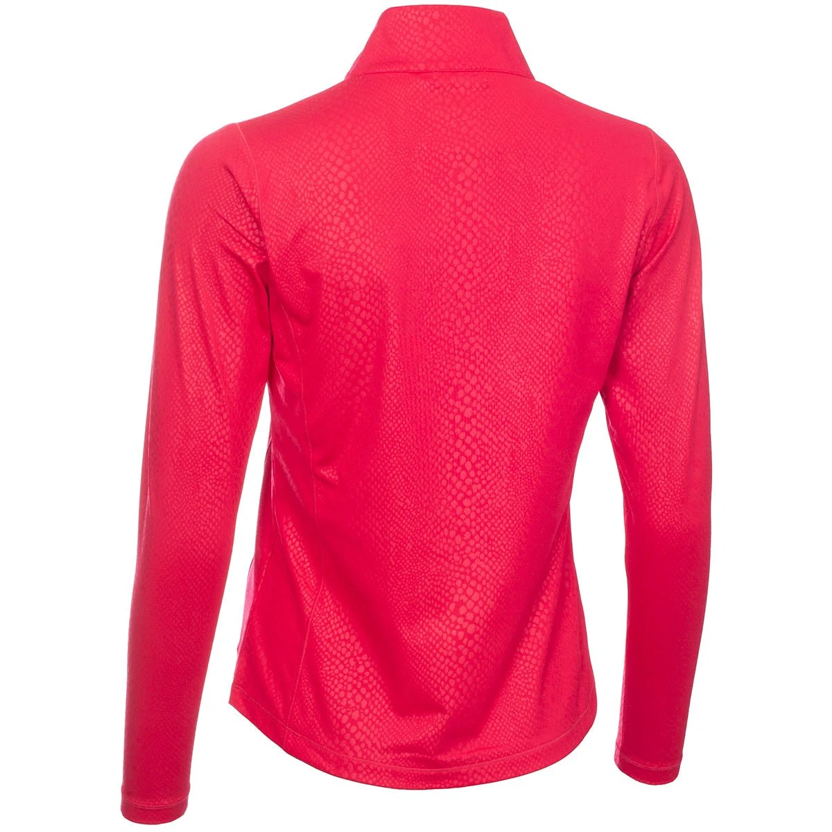 Green Lamb Ladies Kennedy Snakeskin 1/4 Zip Golf Top AG22942 2 Green Lamb Ladies Kennedy Snakeskin 1/4 Zip Golf Top AG22942 - Image 2