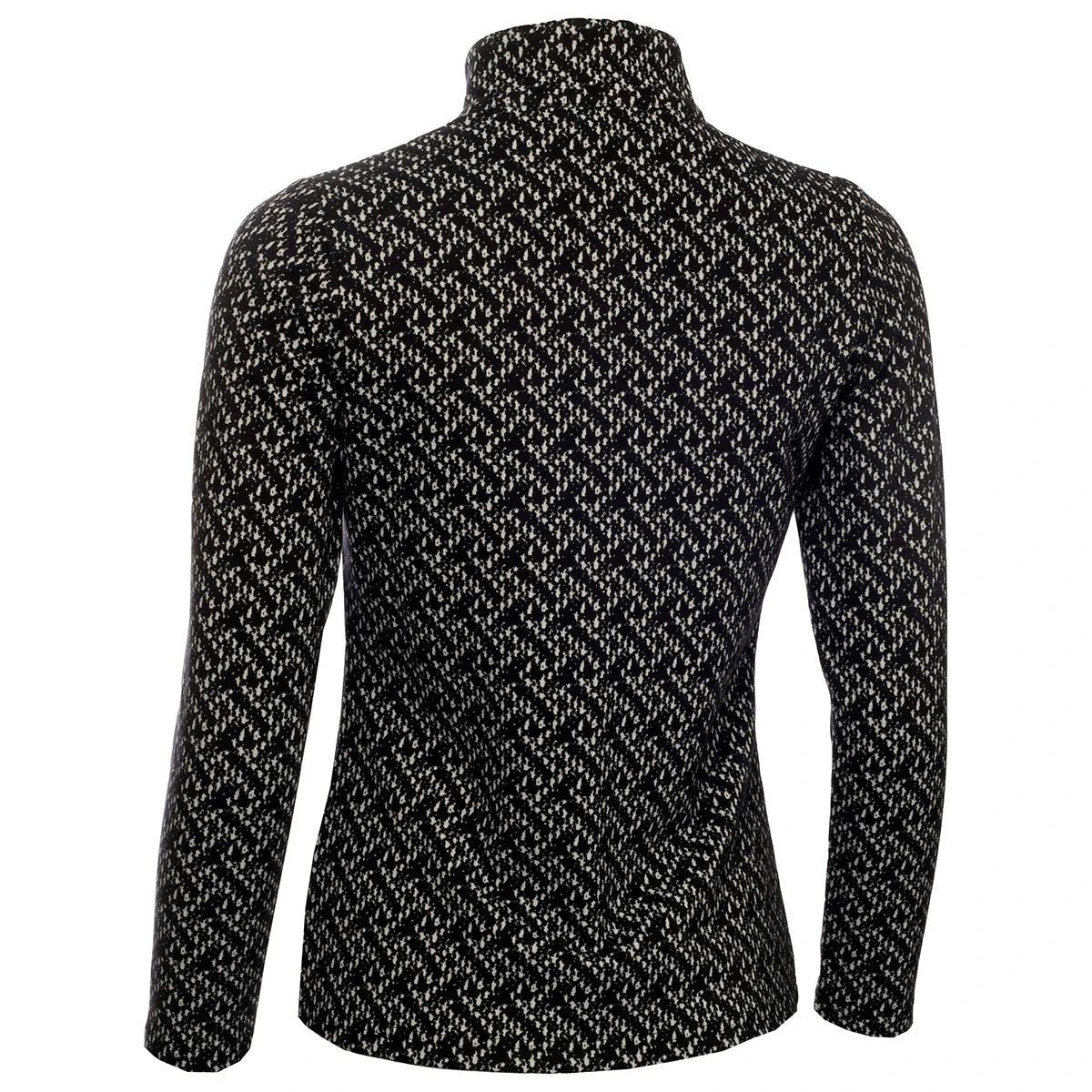 Green Lamb Ladies Kenza Jacquard Golf Top AG22943 2 Green Lamb Ladies Kenza Jacquard Golf Top AG22943 - Image 2