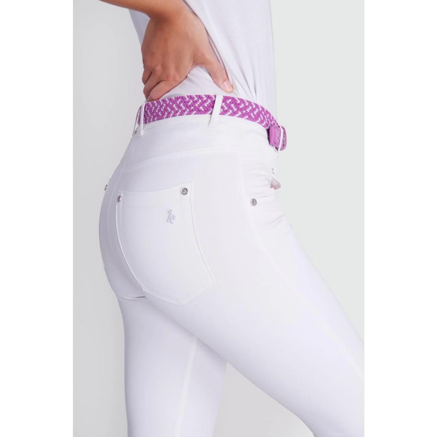 Green Lamb Ladies Tasha Golf Pedal Pushers SG14301 5 Green Lamb Ladies Tasha Golf Pedal Pushers SG14301 - Image 5