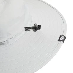 Adidas UPF Sun Golf Hat H57160 6 Adidas UPF Sun Golf Hat H57160 -FootJ Golf Shop H57160 3 HARDWARE Photography DetailView1 white