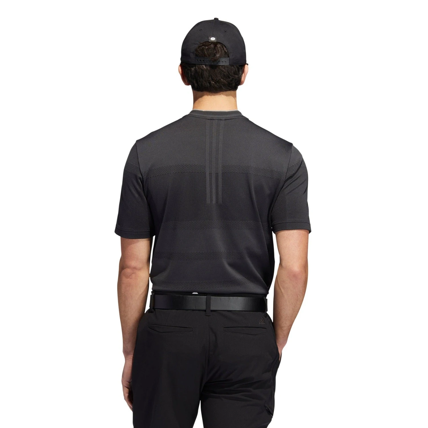 Adidas Statement Seamless Primeknit Golf Polo Shirt H61758 5 Adidas Statement Seamless Primeknit Golf Polo Shirt H61758 - Image 5