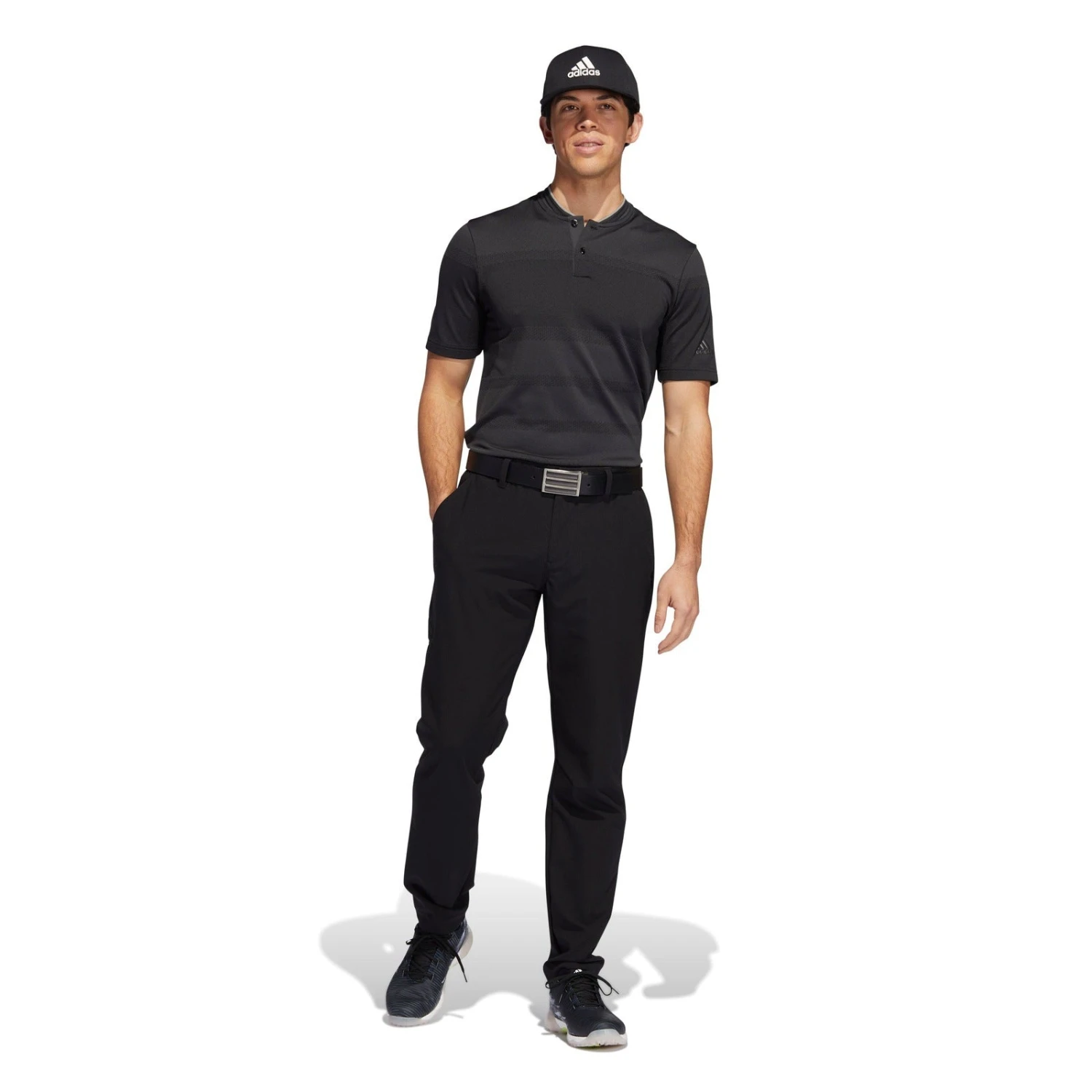 Adidas Statement Seamless Primeknit Golf Polo Shirt H61758 6 Adidas Statement Seamless Primeknit Golf Polo Shirt H61758 - Image 6