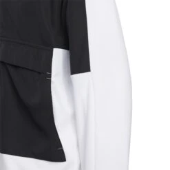 Adidas Junior Golf Pullover Parka HA7930 8 Adidas Junior Golf Pullover Parka HA7930 -FootJ Golf Shop HA7930 4 APPAREL Photography DetailView1 white