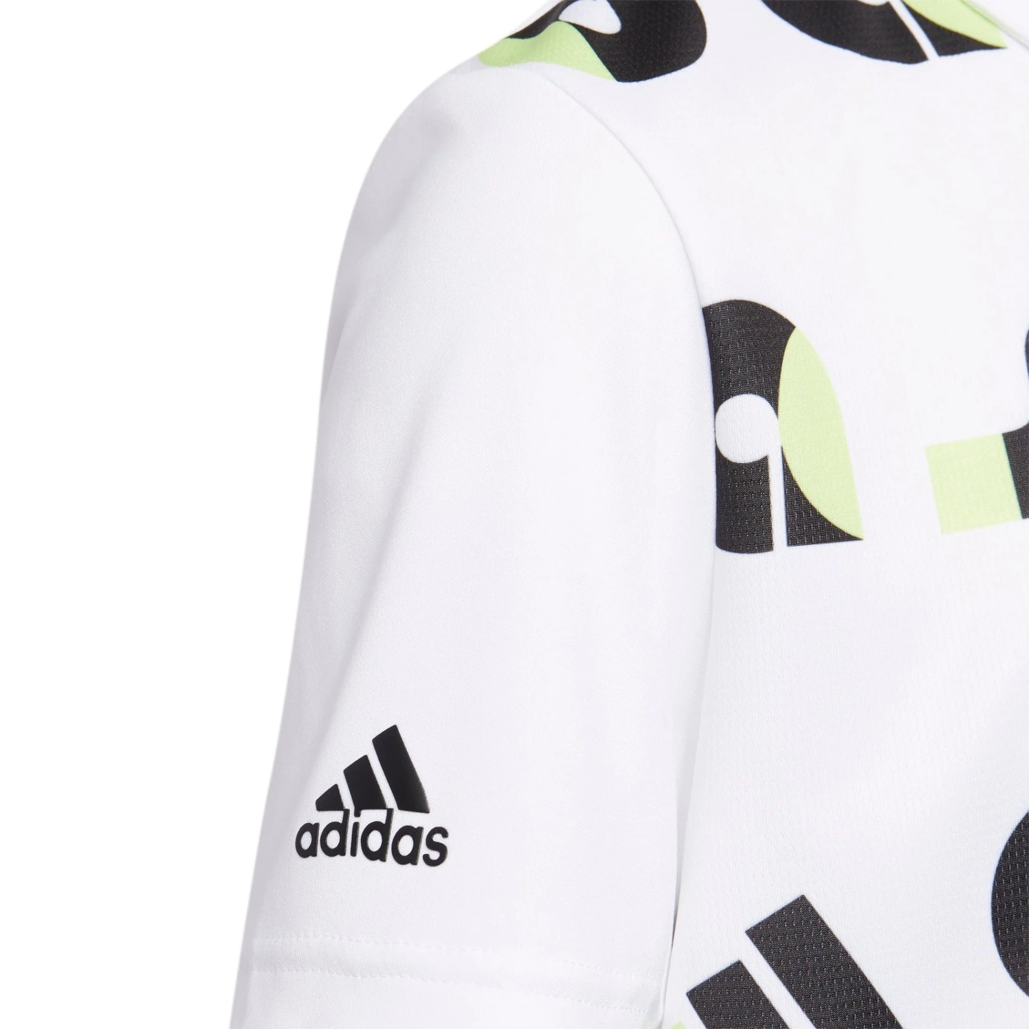 Adidas Junior Graphic Print Golf Polo Shirt HC0251 3 Adidas Junior Graphic Print Golf Polo Shirt HC0251 - Image 3