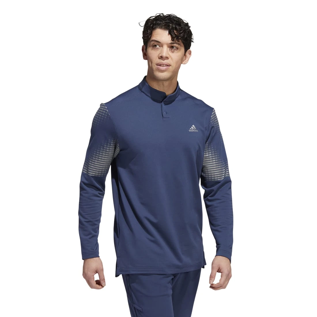 Adidas Statement COLD.RDY Long Sleeve Golf Polo Shirt HF6582 3 Adidas Statement COLD.RDY Long Sleeve Golf Polo Shirt HF6582 - Image 3