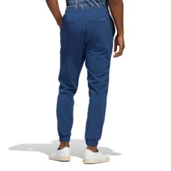 Adidas Primegreen Jogger Golf Pants HG3670 -FootJ Golf Shop HG3670 4 APPAREL OnModel BackView white