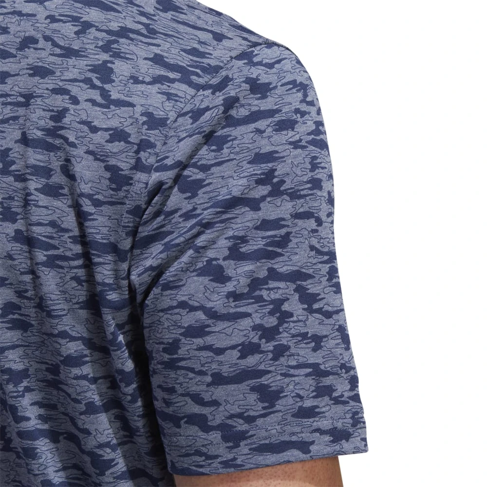 Adidas Go-To Camo Golf Polo Shirt HM7394 5 Adidas Go-To Camo Golf Polo Shirt HM7394 - Image 5