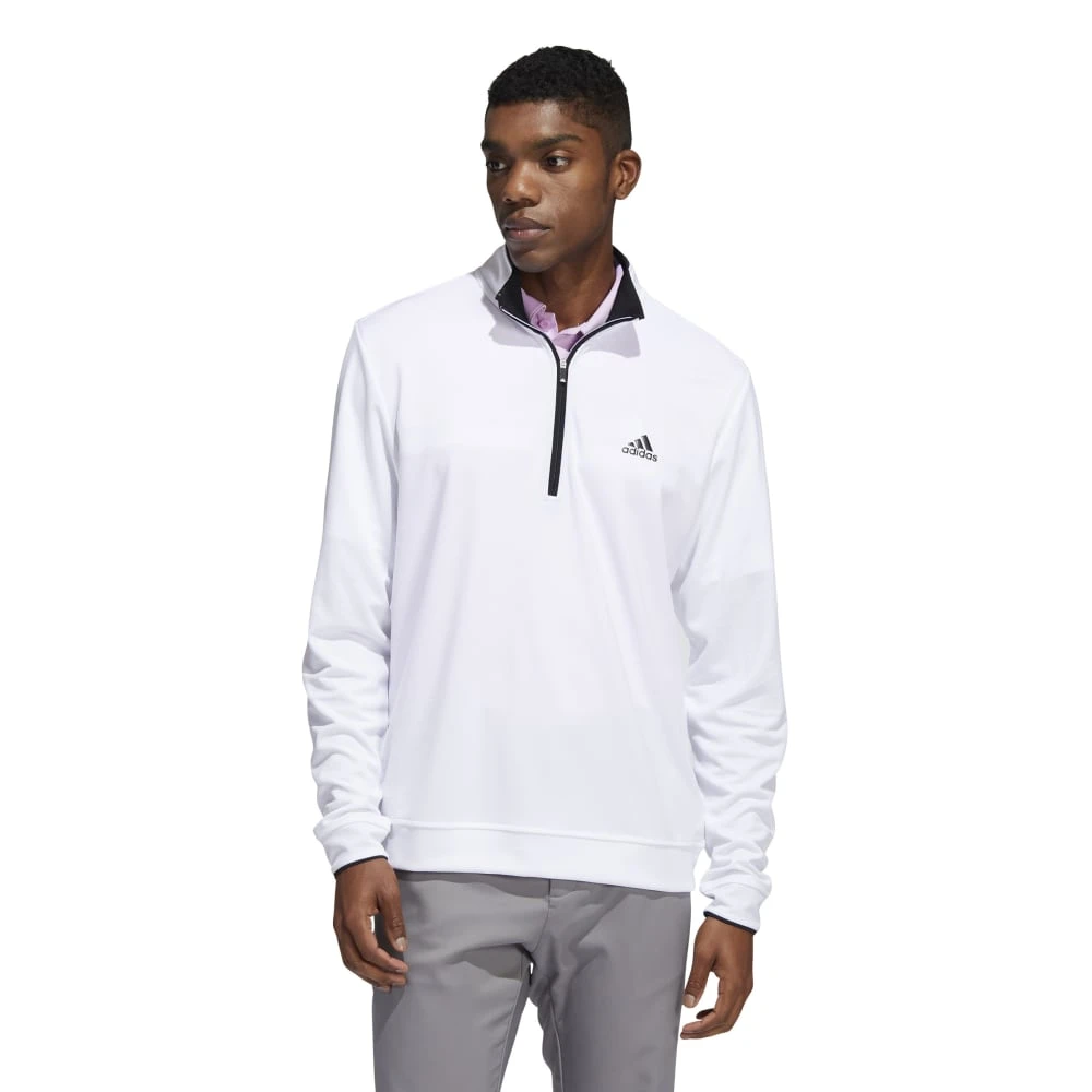 Adidas UPF Lightweight 1/4 Zip Golf Pullover HM8263 2 Adidas UPF Lightweight 1/4 Zip Golf Pullover HM8263 - Image 2