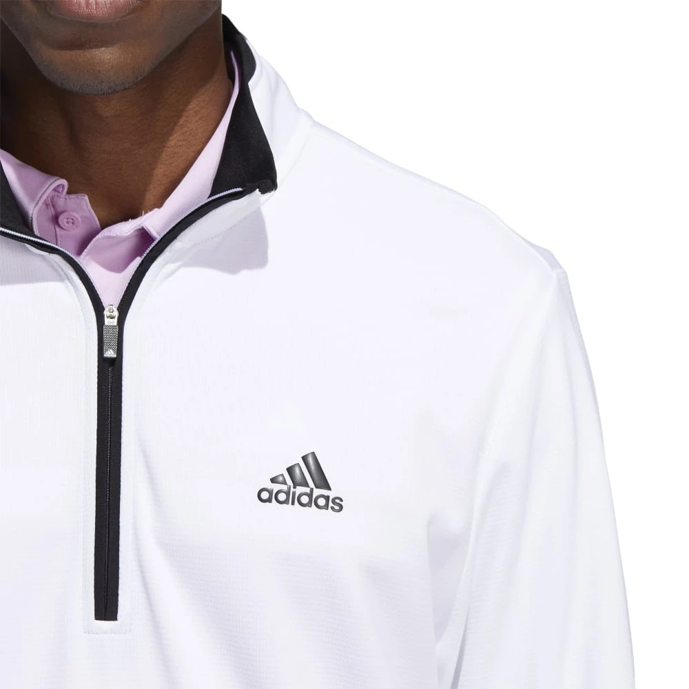 Adidas UPF Lightweight 1/4 Zip Golf Pullover HM8263 4 Adidas UPF Lightweight 1/4 Zip Golf Pullover HM8263 - Image 4