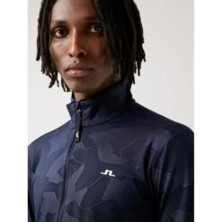J.Lindeberg Luke Half Zip Golf Mid Layer SMJS04437 7 J.Lindeberg Luke Half Zip Golf Mid Layer SMJS04437 -FootJ Golf Shop J Lindeberg Luke Half Zip Golf Mid Layer SMJS 6
