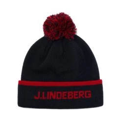 J.Lindeberg Stripe Golf Beanie AMAC06991