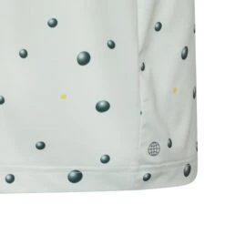 Junior Adidas Ball Printed Golf Polo Shirt HK7038 -FootJ Golf Shop Junior adidas Ball Printed Golf Polo Shirt HK7038 4