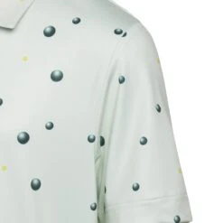 Junior Adidas Ball Printed Golf Polo Shirt HK7038 -FootJ Golf Shop Junior adidas Ball Printed Golf Polo Shirt HK7038 8