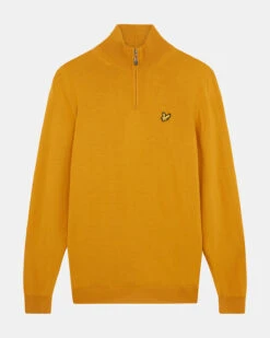 Lyle & Scott Quarter Zip Golf Pullover KN1041G 7 Lyle & Scott Quarter Zip Golf Pullover KN1041G -FootJ Golf Shop KN1041G A06 5